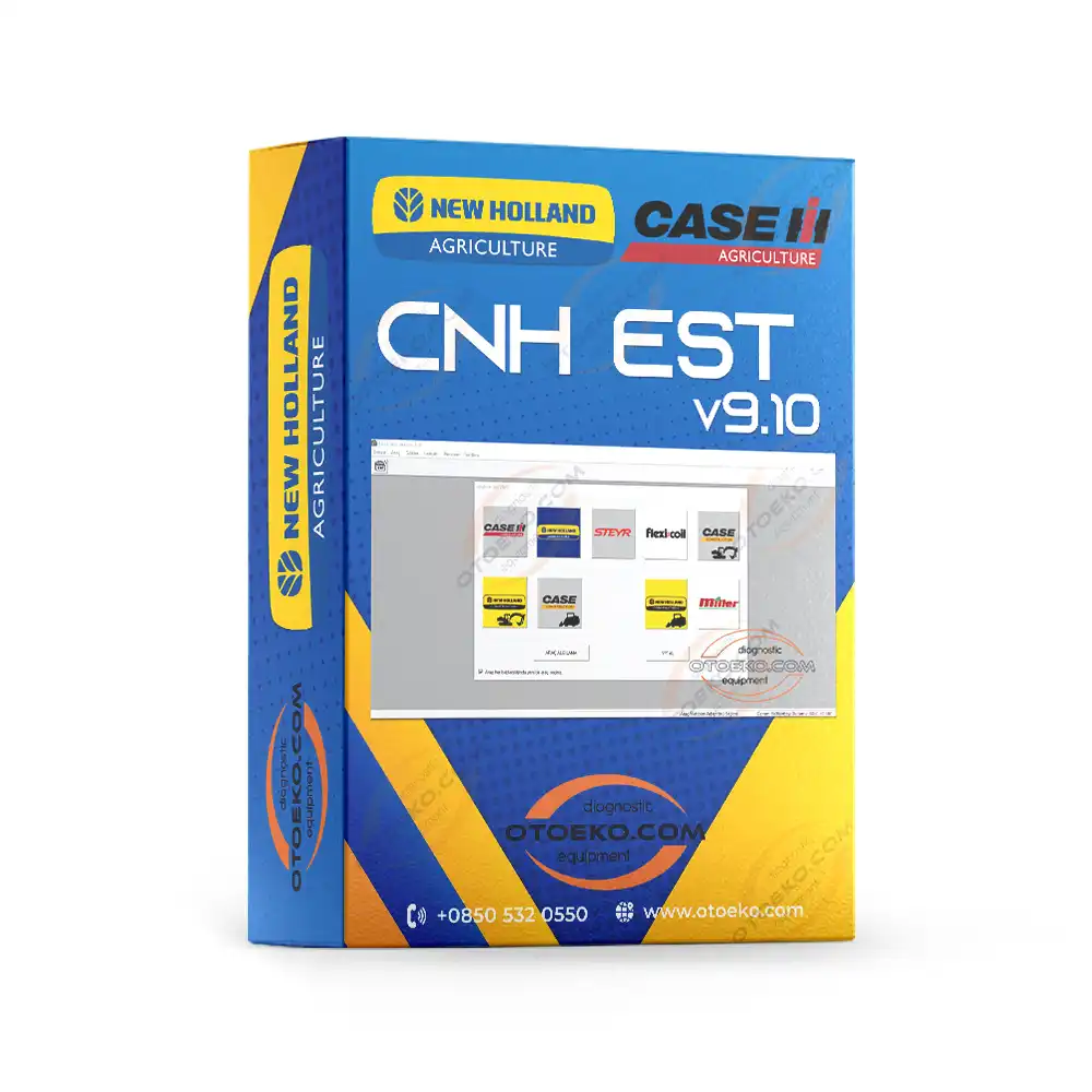 برنامج التشخيص والصيانة الاحترافي CNH EST v9.13 Electronic Servis Tool (Otoeko) — تثبيت عن بعد عبر TeamViewer - 1
